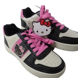 Sanrio Hello Kitty Pink, Black, and White Women's Sneakers Size 8